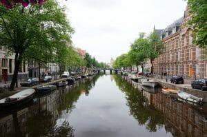 Kloveniersburgwal, Amsterdam, Nederland