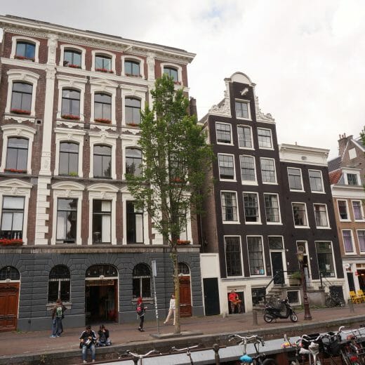 Oudezijds Achterburgwal, Amsterdam, Nederland