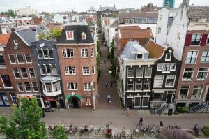 Oudezijds Achterburgwal, Amsterdam, Nederland